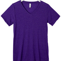 +CANVAS Ladies' Relaxed Jersey Short-Sleeve V-Neck Tee