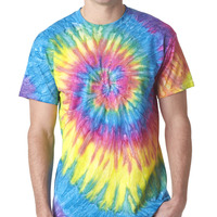 Dyenomite Adult Ripples Pigment-Dyed Tee