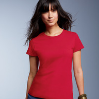 Ladies' Midweight Mid-Scoop Tee