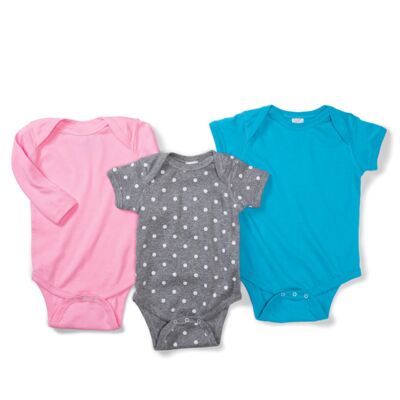 Infant Fine Jersey Lap-Shoulder Bodysuit Thumbnail