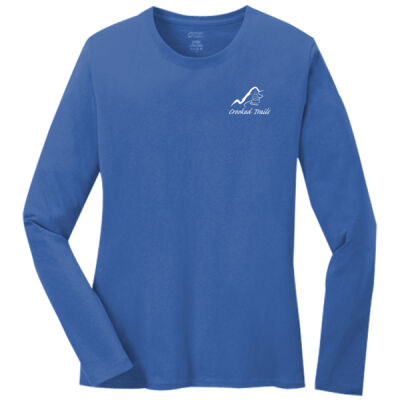 Crooked Trails - Women's Long Sleeve Core Cotton Tee Thumbnail