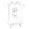 Infant Fine Jersey Lap-Shoulder Bodysuit Thumbnail
