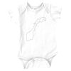 Infant Fine Jersey Lap-Shoulder Bodysuit Thumbnail
